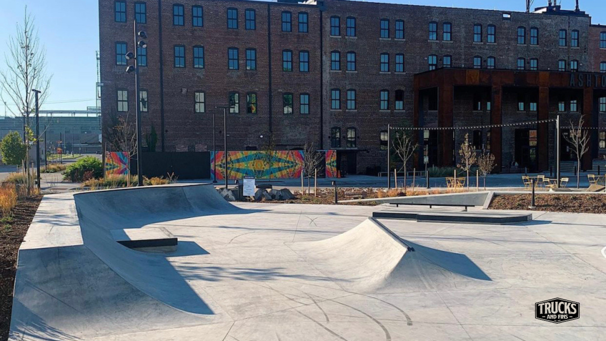 Millwork skatepark